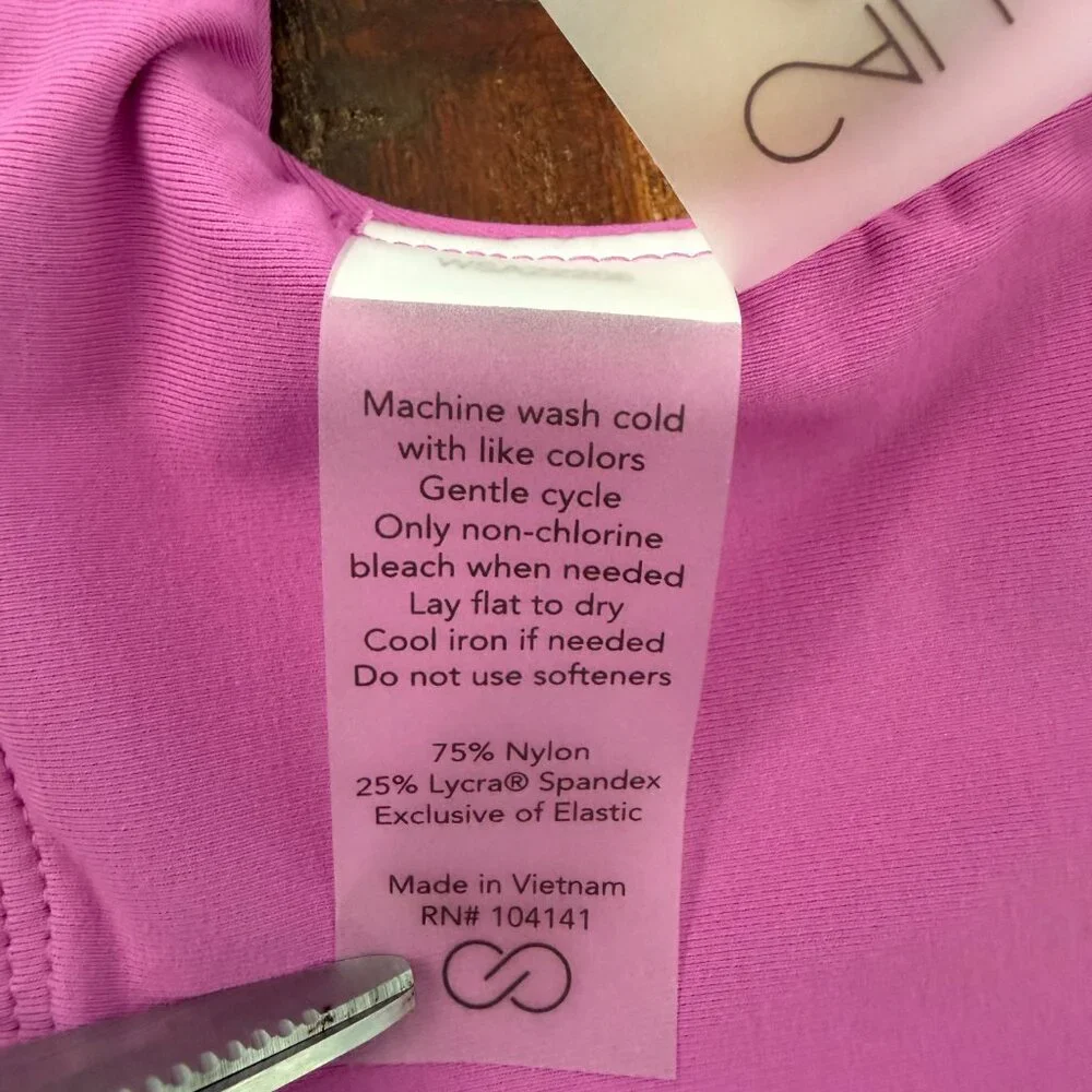 CALIA‎ Power Sculpt Swimsuit Top Size XS